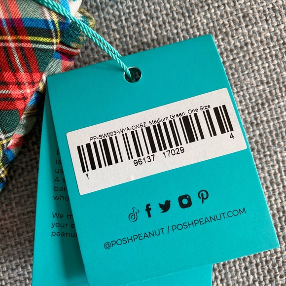 NWT Posh Peanut Holiday Marqui Plaid & Wyatt Patoo - Picture 3 of 3